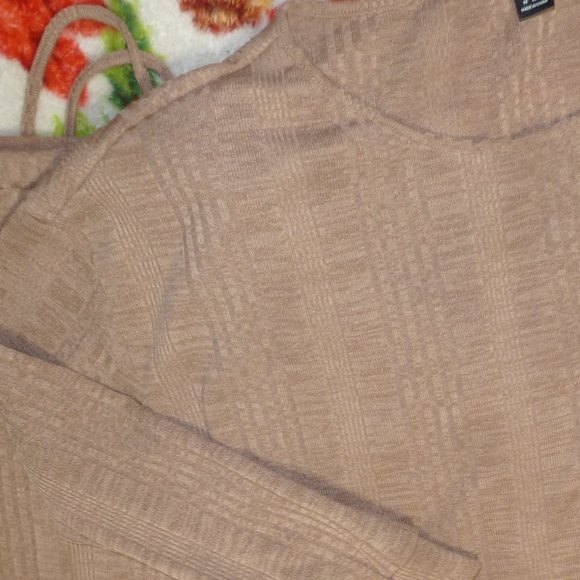 Relaxed Fit Set: Long Sleeve Crop Top Drop Shoulder & Wide pants NOWT Sz 6 M - Picture 2 of 12